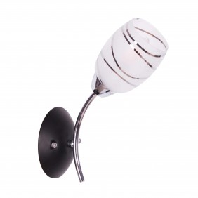 Lampa ścienna do salonu K-JSL-6093/1W CHR z serii XENA E14