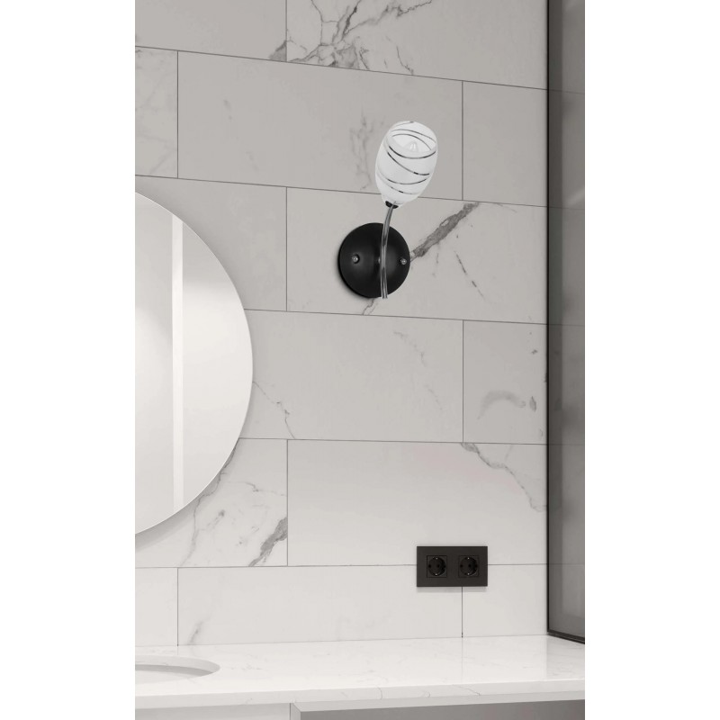 Lampa ścienna do salonu K-JSL-6093/1W CHR z serii XENA E14