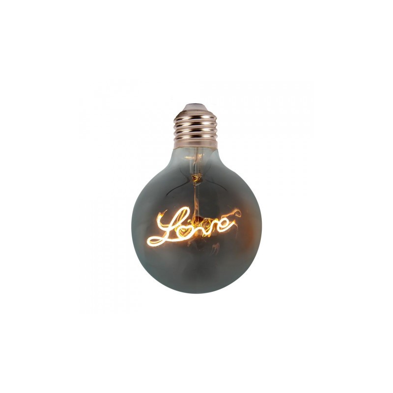 Żarówka LED V-TAC 5W E27 LOVE Filament G125 Amber VT-2205 2200K 70lm