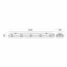 Oprawa LED HERMIC 2x120