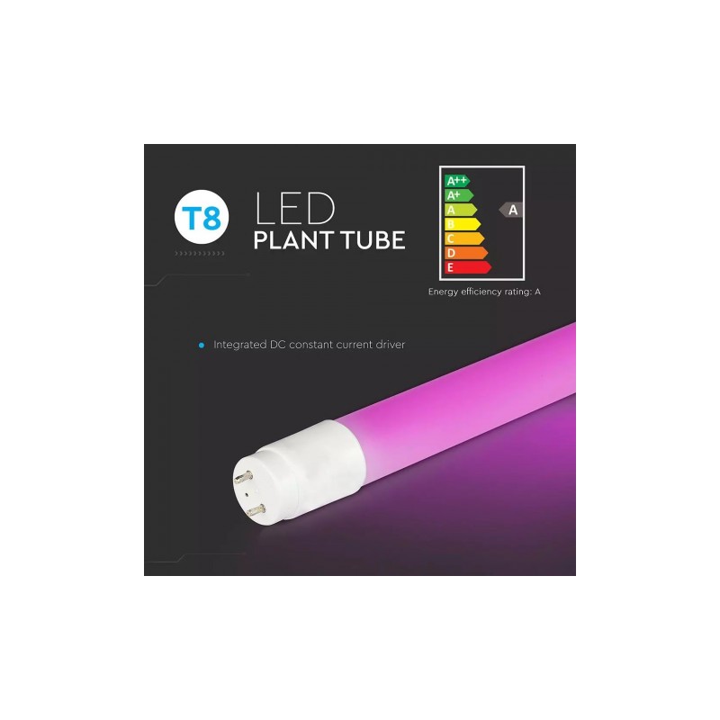 Świetlówka LED T8 do kwiatów i roślin 18W 120cm 860lm VT-1228