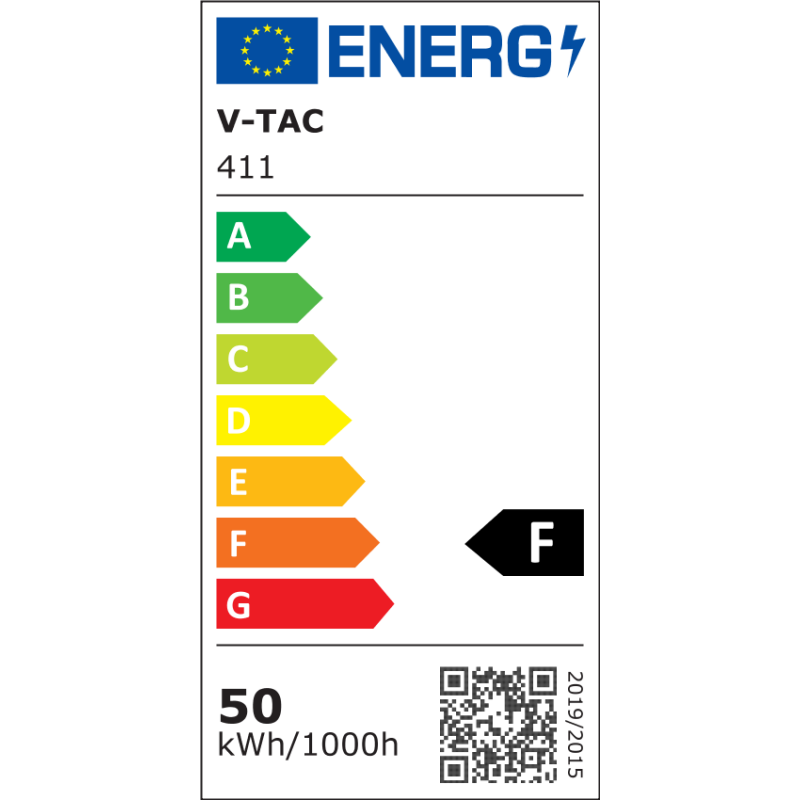 Halogen LED V-TAC 50W SAMSUNG CHIP Biały VT-50 6400K 4000lm 5 Lat Gwarancji