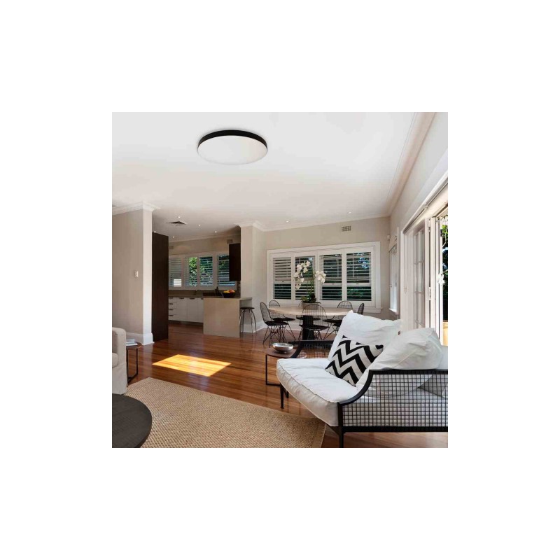 Plafon MAYA BLACK 15W LED Ø330 mm