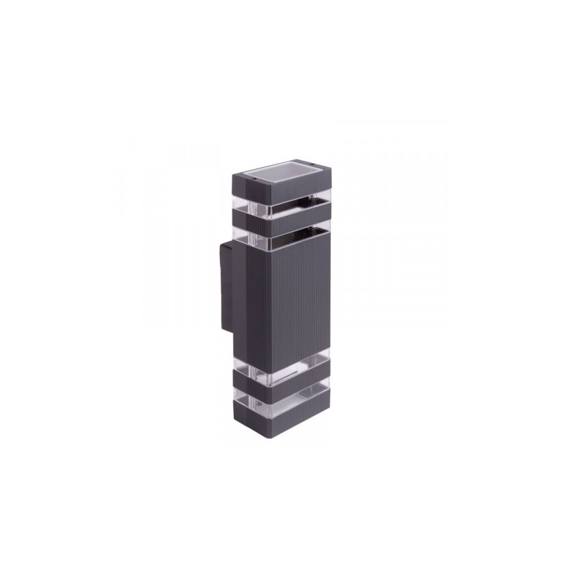 Oprawa elewacyjna OE-1S 2XGU10 110x100x320 ANTRACYT