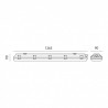 Oprawa LED HERMIC 1x120