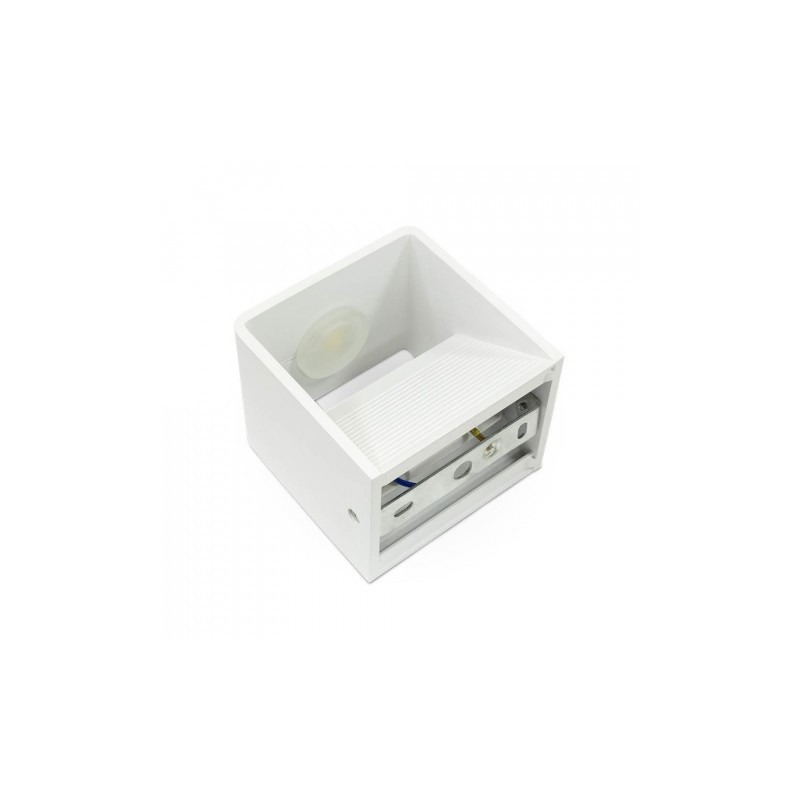 Oprawa Ścienna Kinkiet 5W V-TAC Góra/Dół Bridgelux Chip Biały Kwadrat VT-758 3000K 560lm