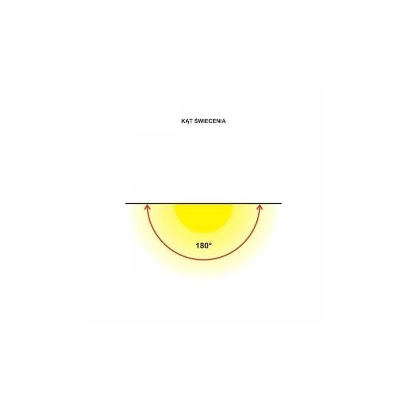Plafon / plafoniera LED 24W 1700lm okrągły 360x110mm 230VAC ART - biała dzienna