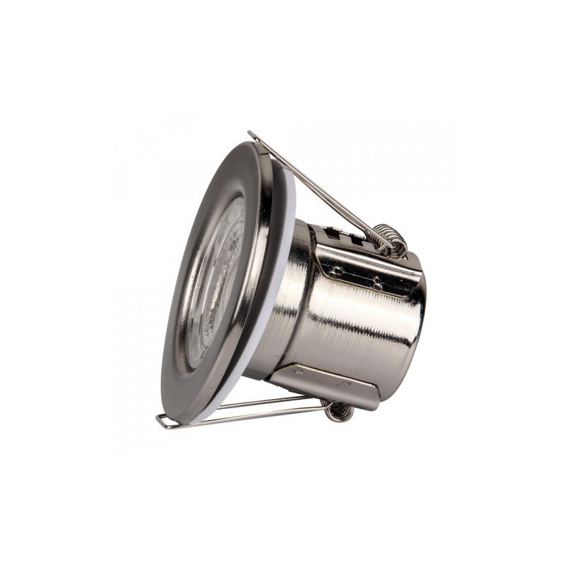 Oczko LED SAMSUNG CHIP 5W Hermetyczne IP65 Ściemnialne Satyna VT-885 4000K 500lm 5 Lat Gwarancji