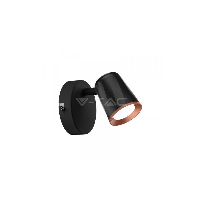 Kinkiet SPOT V-TAC 6W LED VT-806 4000K Czarny 480lm