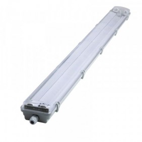 Oprawa hermetyczna LED 2x120cm IP65 z odbłyśnikiem