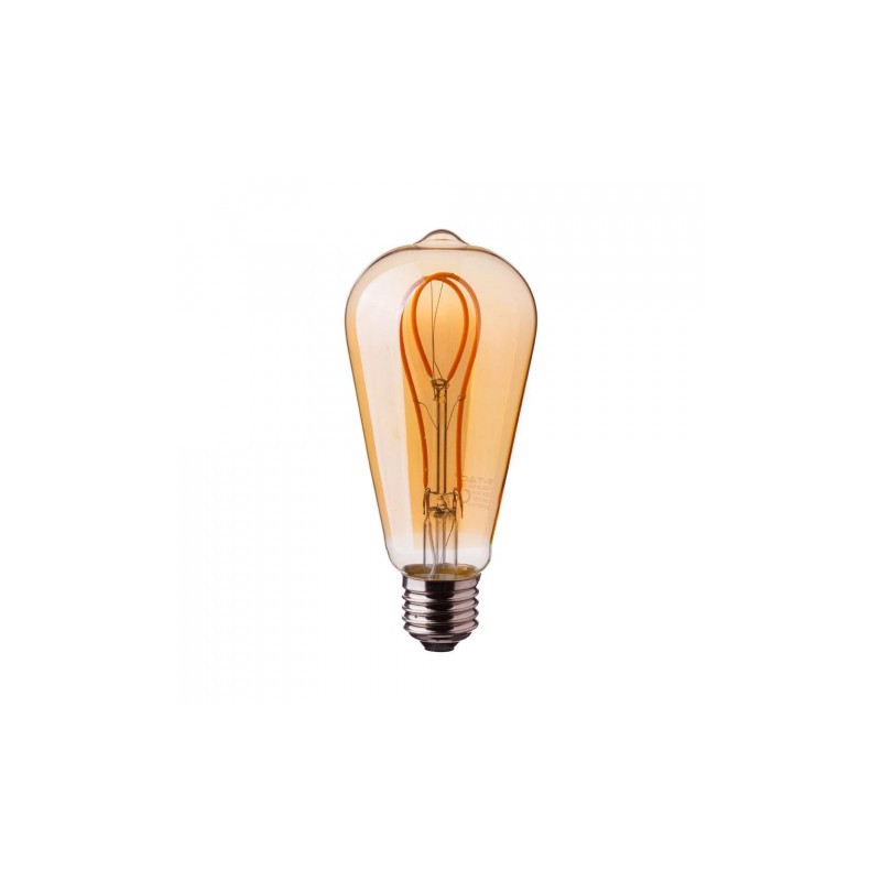 Żarówka LED 5W E27 Filament Złoty ST64 VT-2066 2200K 300lm V-TAC