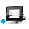 Halogen zewnętrzny LED V-TAC 20W Czarny E-Series IP65 Światło Niebieskie VT-4021
