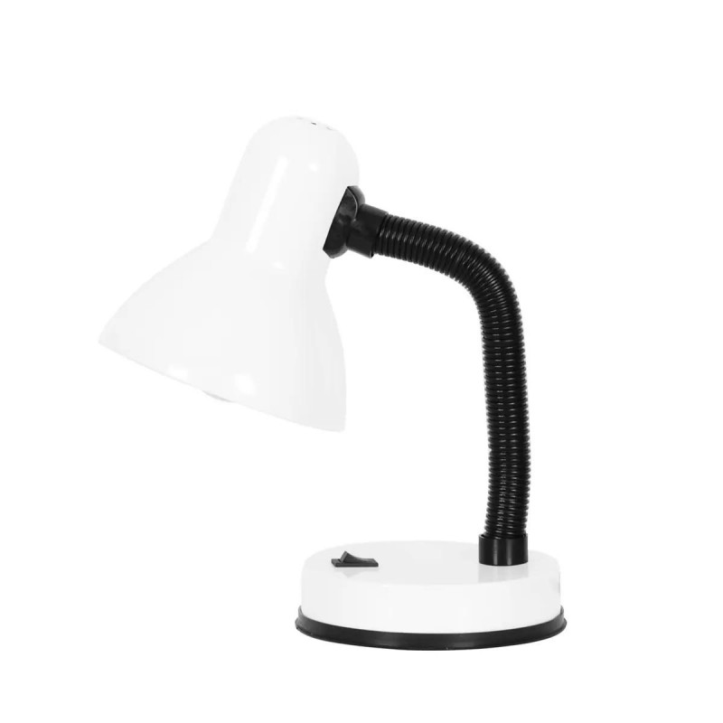 Lampka biurkowa biała K-MT-203 z serii CARIBA 1xE27