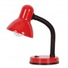 Czerwona lampka biurkowa K-MT-203 z serii CARIBA - 1xE27