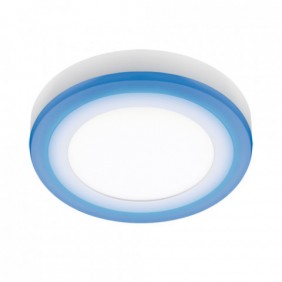 Okrągły plafon natynkowy ALDEN LED C 12W+4W 4000K