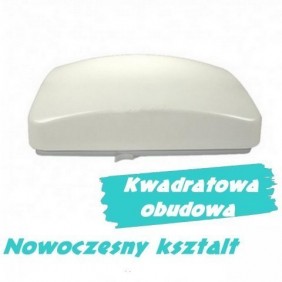 Plafon LED 12W 900lm WELTI natynkowy kwadratowy - biała dzienna