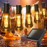 Łańcuch świetlny solarny LIGHT03 10 LED Biały Ciepły