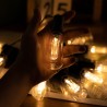 Łańcuch świetlny solarny LIGHT03 10 LED Biały Ciepły