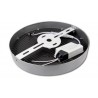 Plafon sufitowy do kuchni LED Orto 24W 4000K - Srebrny