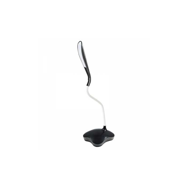 Lampka na biurko LED 4.5W + lampka nocna Czarna