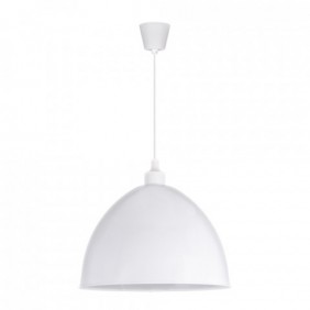 Biała lampa wisząca INKA 30 E27