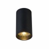 Czarna Tuba Sufitowa 92680 Tuba Sl 1 Gu10