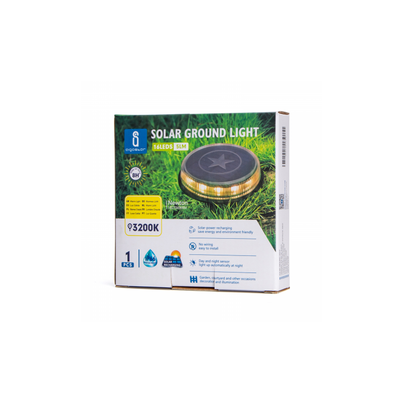 Lampa solarna LED LIGHT02 0.09W 3200K