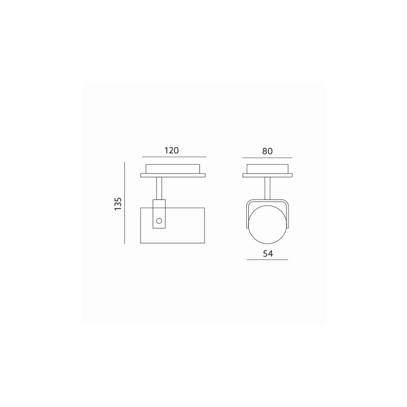 Oprawa VENICE 1L CZARNA (ARLES 1 CZARNY)