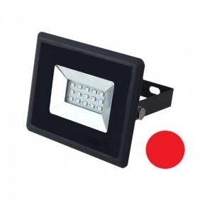 Halogen dekoracyjny LED V-TAC 10W Czarny E-Series IP65 Światło Czerwone VT-4011