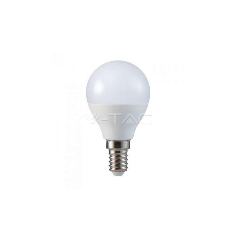 Żarówka LED V-TAC 5.5W E14 Kulka P45 VT-2266 6400K (Opak. 6szt) 470lm
