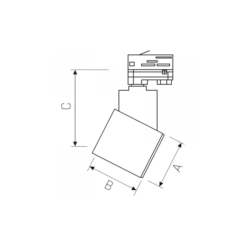 MDR APUS 2 930 35W 230V 36st Black DALI