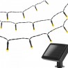 Łańcuch świetlny solarny LIGHT01 100 LED Biały Ciepły