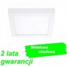 Plafon LED sufitowy kwadratowy 18W 205x205mm ART - biała dzienna