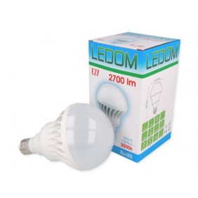 Żarówka LED E27 220-240V 30W 2700lm 3000K biała ciepła