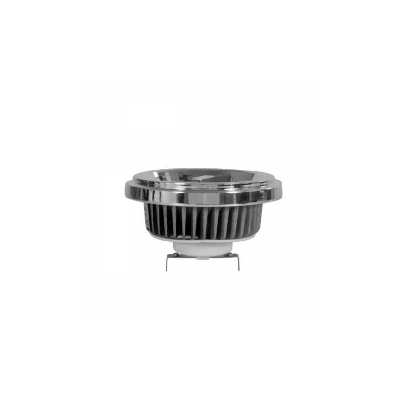 Żarówka LED 15W AR111/G53 12V 2xCOB 1050lm - biała ciepła