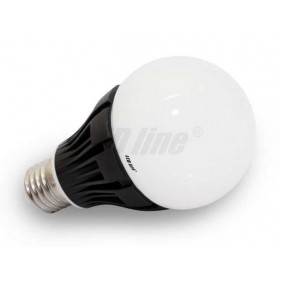 Żarówka LED  E27 230V 12W 33 x SMD5630  CCD czarna  LedLine® - biała ciepła