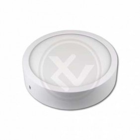 Okrągły panel natynkowy LED Orto 12W 4000K - Biały