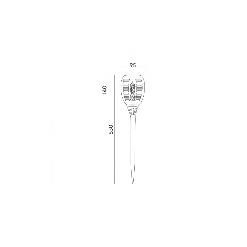 Solar LED SPARKLE 0,12W barwa CIEPŁOBIAŁA
