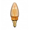 Żarówka LED V-TAC 2W EDISON RETRO Świeczka E14 Bursztynowa VT-2152 1800K 200K 65lm