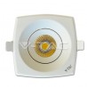 Oprawa V-TAC 8W LED V-TAC Downlight COB Kwadrat Biały VT-2908SQ 3000K 550lm