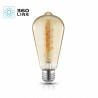 Żarówka LED FLEX ST64 4W E27 barwa CIEPŁOBIAŁA 360 Line
