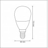 Żarówka LED G55 RGB E14 4.5W