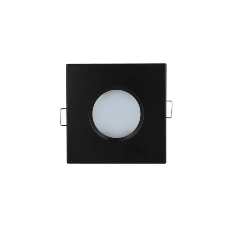 Oprawa sufitowa LED line wodoodporna kwadrat odlew czarna