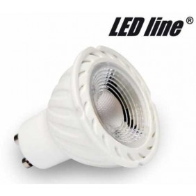 Żarówka LED COB GU10 230V 5W 30° światło skupione LedLine® - biała ciepła