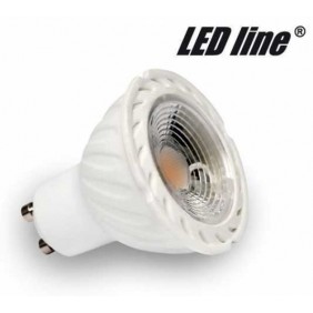 Żarówka LED COB GU10 230V 5W 60° światło skupione LedLine® - biała ciepła