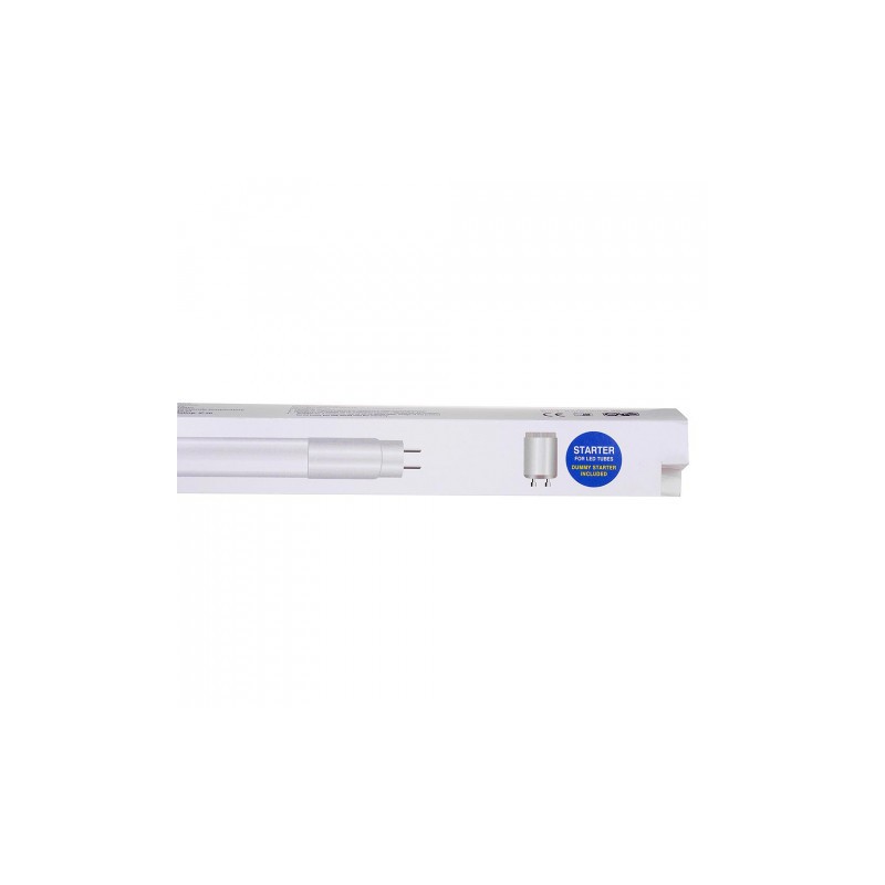 Tuba Świetlówka LED T8 V-TAC SAMSUNG CHIP 60cm 9W G13 Nano Plastic VT-061 6400K 850lm 5 Lat Gwarancji