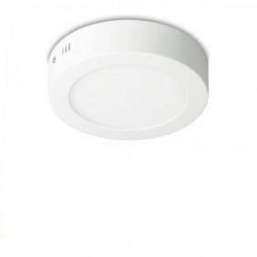 Plafon LED okrągły natynkowy 12W Proma - biała zimna