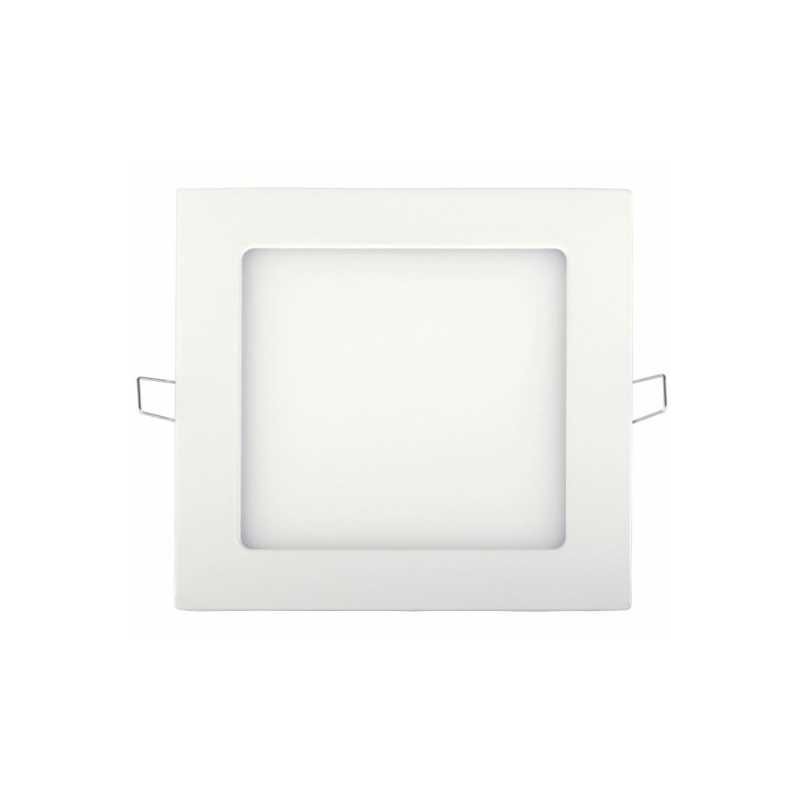 Plafon LED 12W kwadratowy, podtynkowy ULTRA SLIM 170x170mm - biała dzienna 4000K