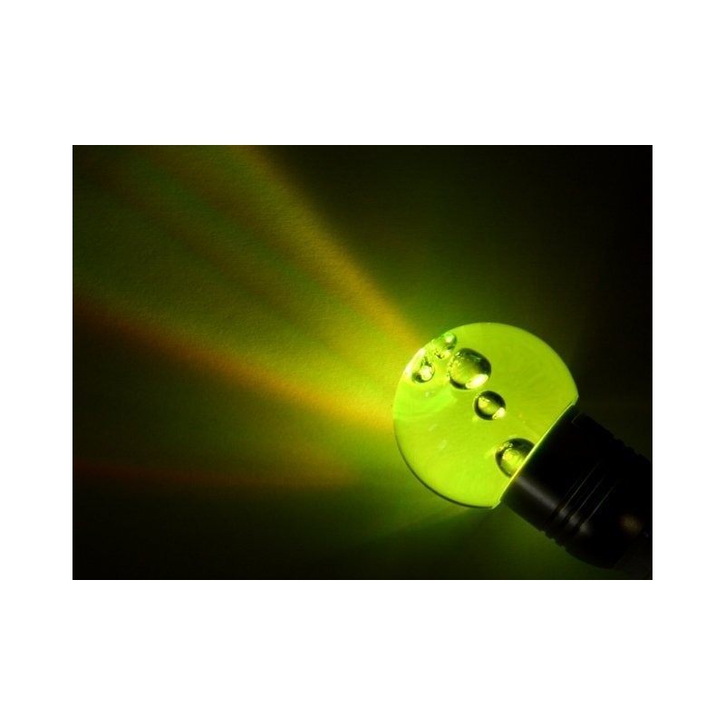 Żarówka LED E27 RGB Gais 3W z pilotem - miedziana