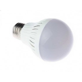 Żarówka LED E27 bulwa 5W 400lm - biała ciepła